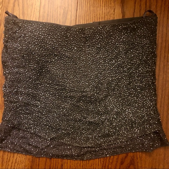 Haute Hippie silk sequin crop top - Picture 4 of 6